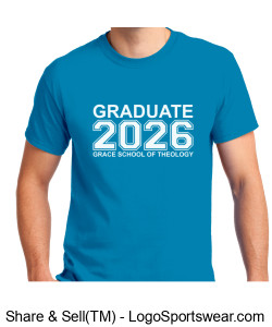 2026 Graduate in Blue Design Zoom